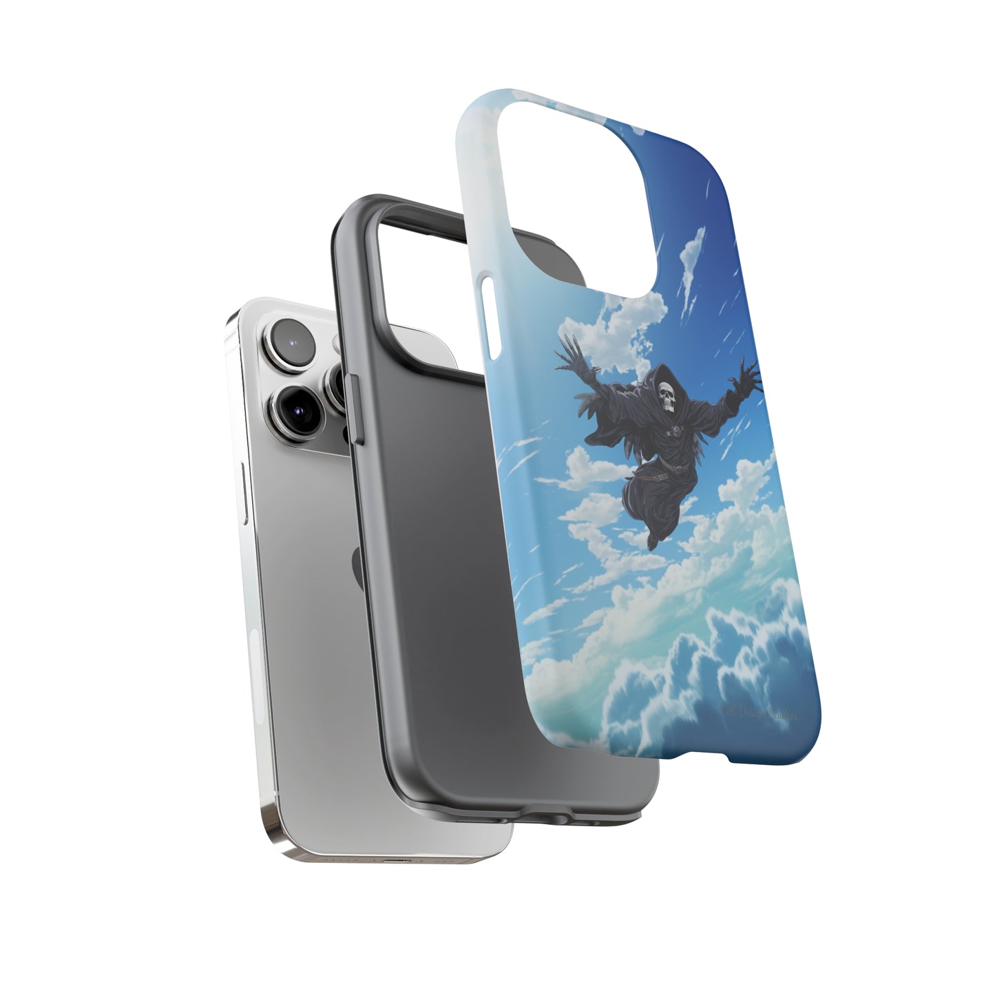 Introducing the "Eternal Contrast" Cell Phone Case – Embrace the Balance of Light and Shadow! -Tough Cases