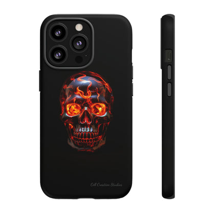 "Inferno Cranium" Phone Case -Tough Cases