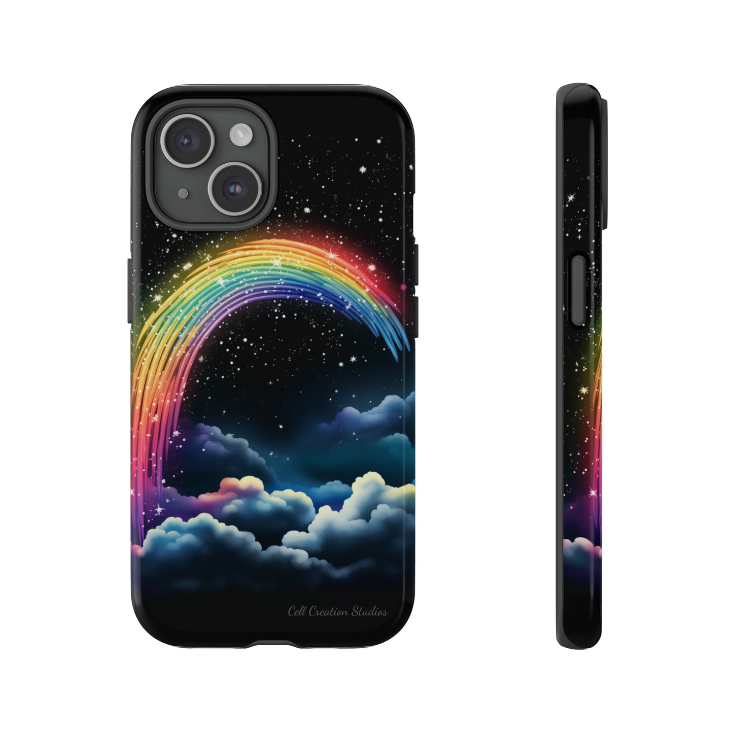 "Starry Night Rainbow" Cell Phone Case -Tough Cases