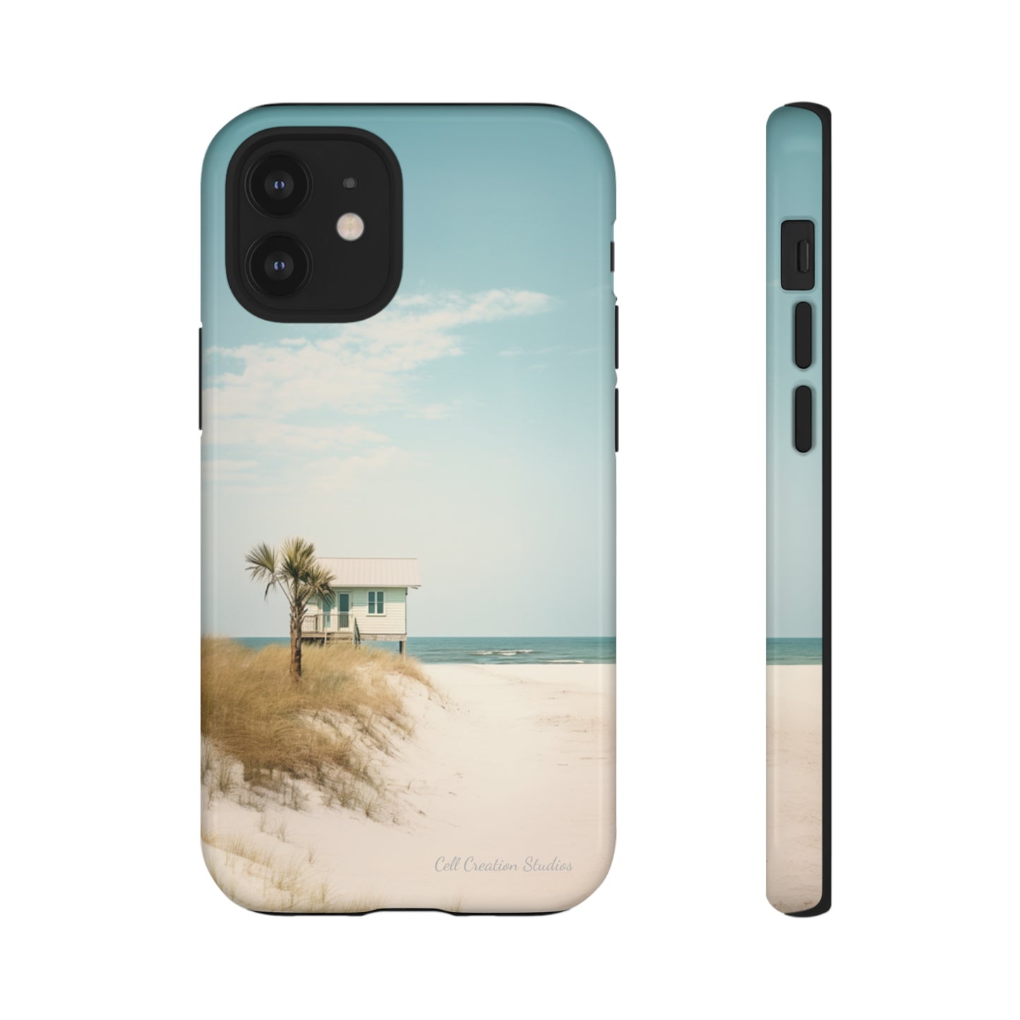 "Seaside Haven" -Tough iPhone Cases