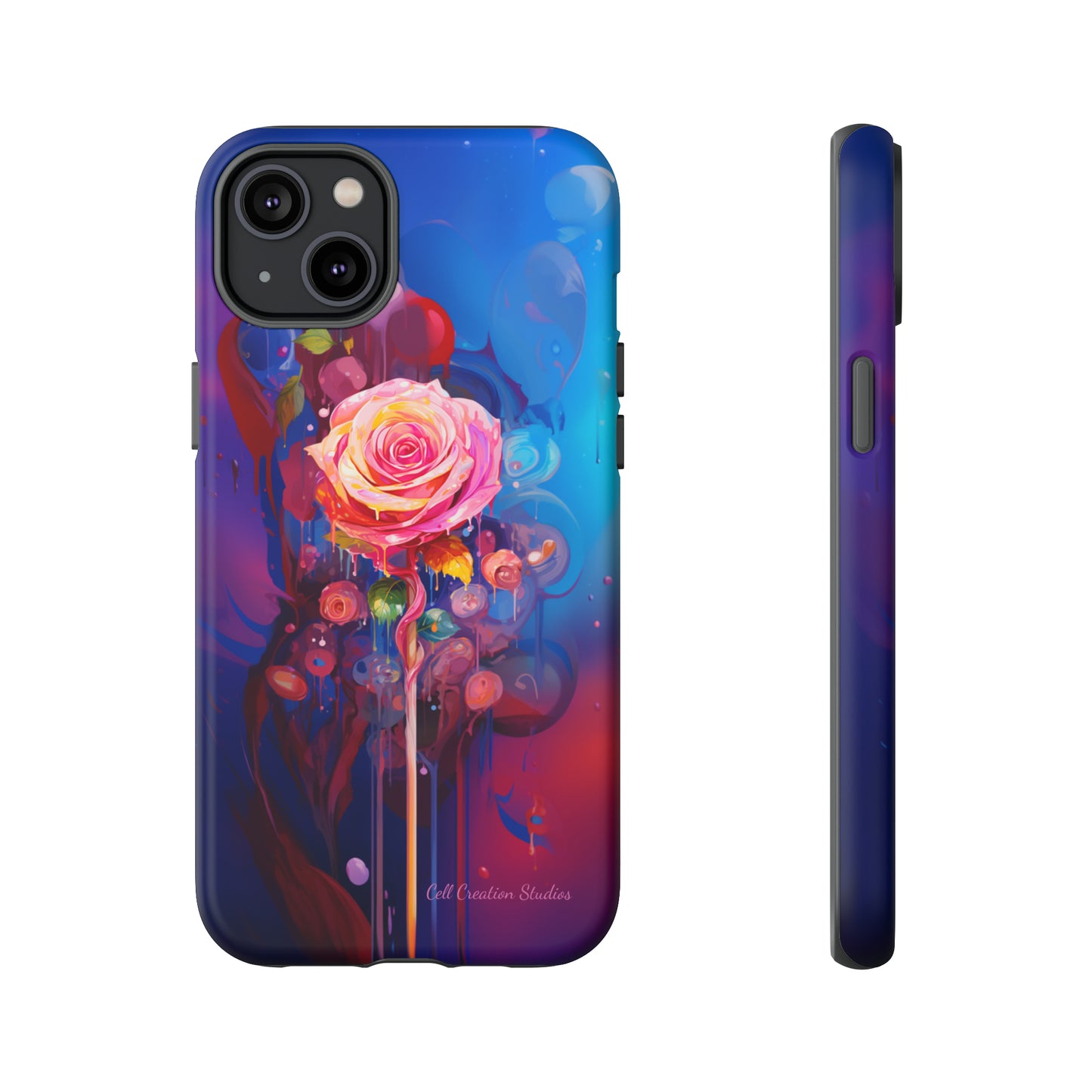 "Dreamy Rose Bloom Fantasy" -Tough iPhone Cases