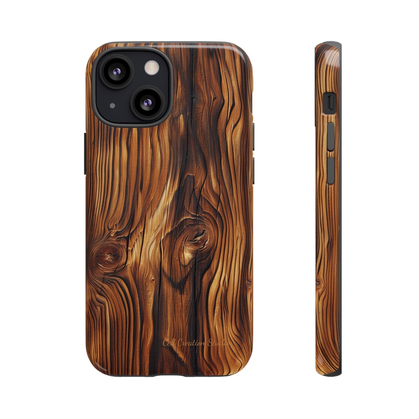 "Wood Grain Elegance"  -Tough iPhone Cases