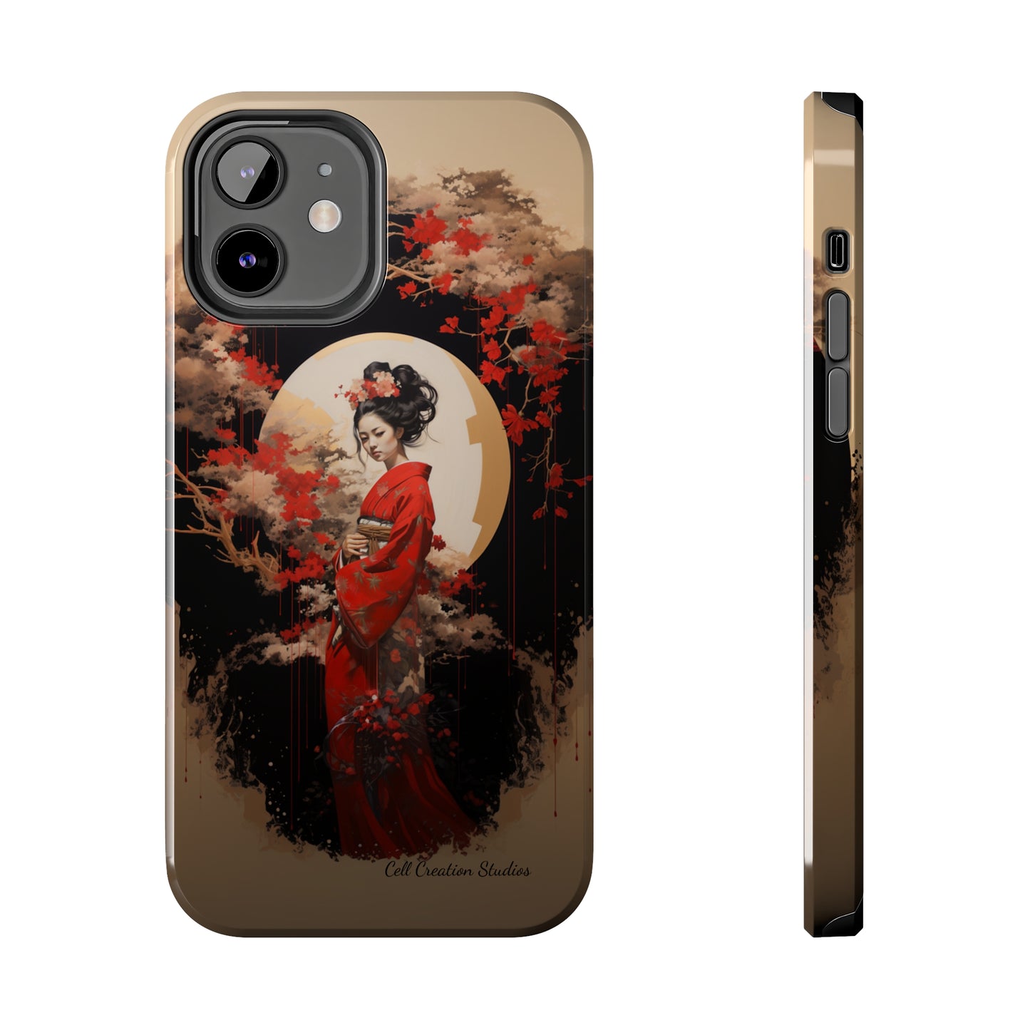 "Japanese Geisha Art" Phone Case -Tough Phone Cases