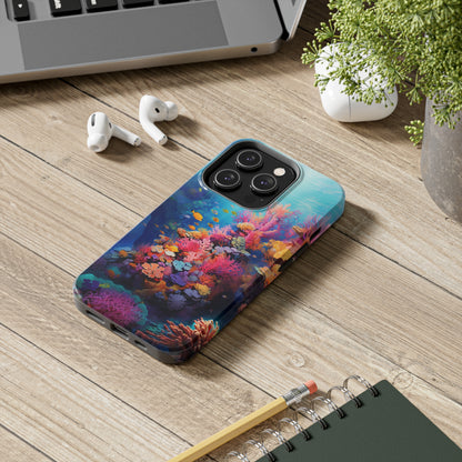 "Coral Reef Splendor" Cell Phone Case – Dive into the Vibrant Underwater World - Phone Cases