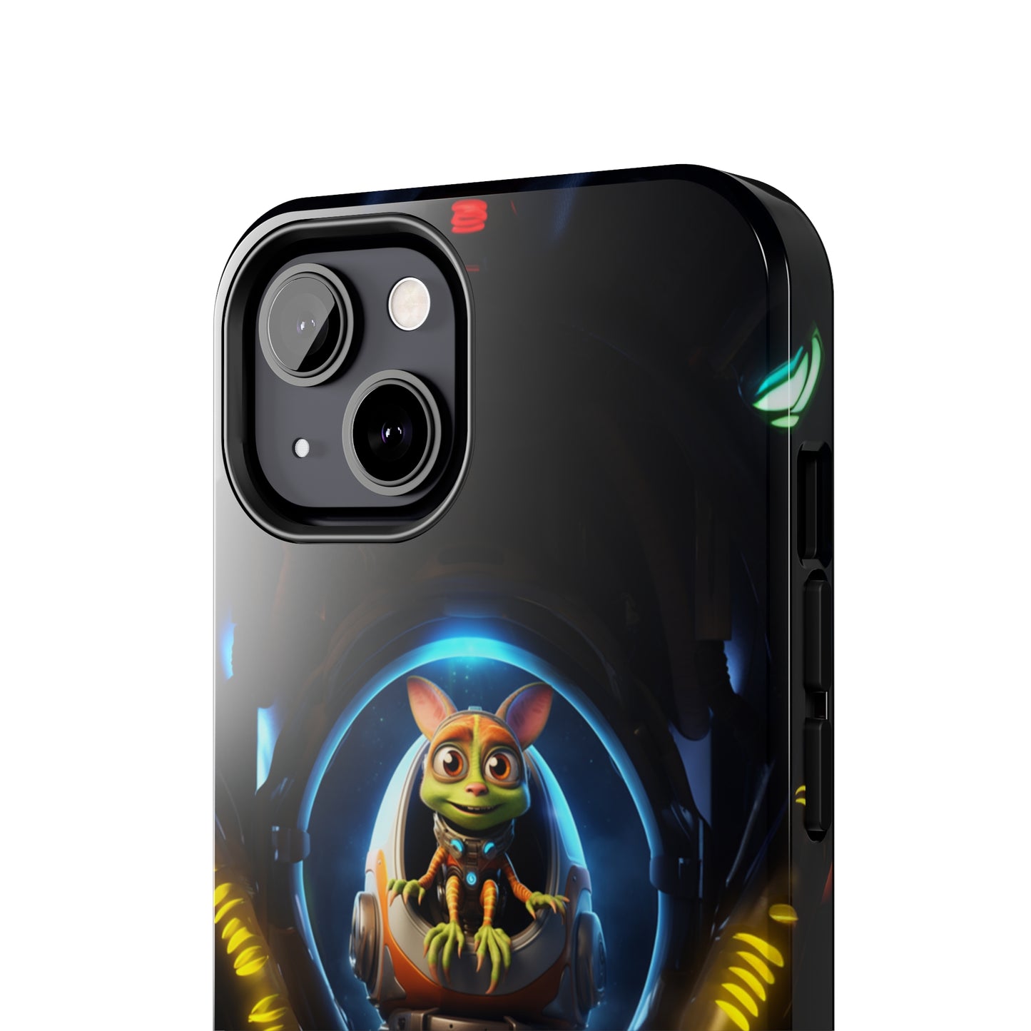 The "Galactic Explorer Alien Spaceship" Phone Case -Tough Phone Cases