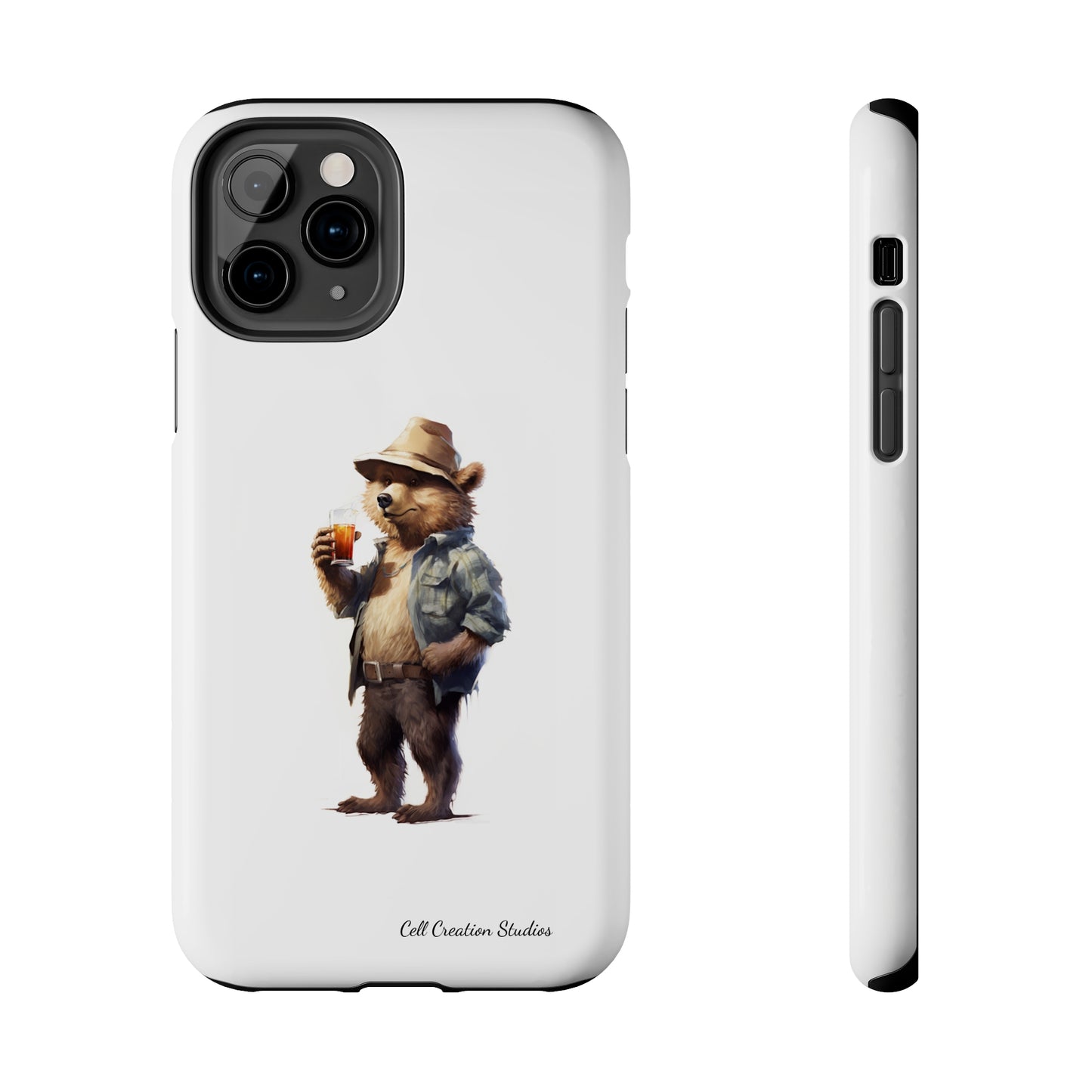 Introducing the "Bear Cheers" Cell Phone Case – The Fun Companion -Tough Phone Cases