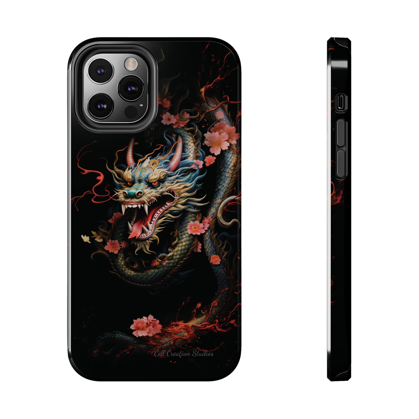 Introducing the "Mystical Japanese Dragon" Cell Phone Case – Unleash the Dragon's Power -Tough Phone Cases