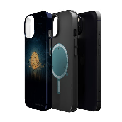 "Lunar Serenity" -MagSafe Tough iPhone Cases