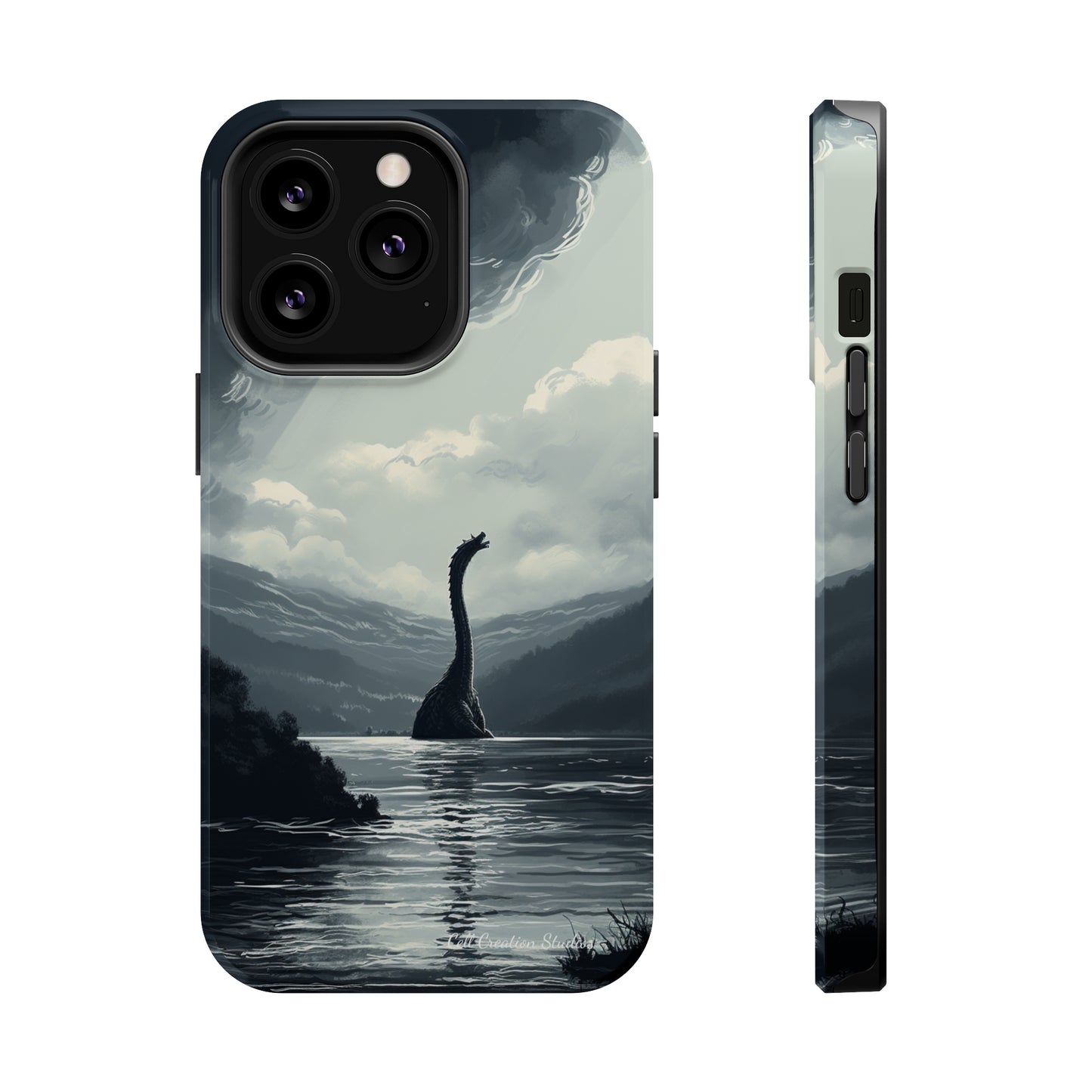 Introducing the "Mystical Loch Ness" Cell Phone Case – Capture the Legend -MagSafe Tough Cases