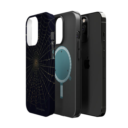 "Silken Noir Guardian" -MagSafe Tough iPhone Cases