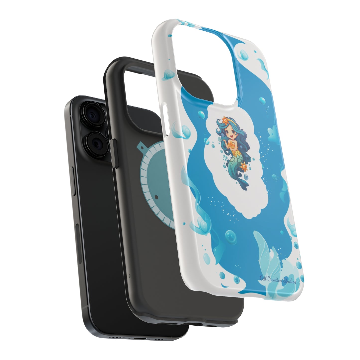 "Mermaid Elegance" -MagSafe Tough iPhone Cases