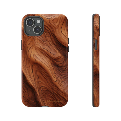 The "Eternal Woodgrain" Phone Case -Tough Cases