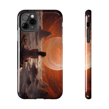 Introducing the "Stargazer's Serenity" Cell Phone Case – Embrace Cosmic Tranquility! -Tough Phone Cases