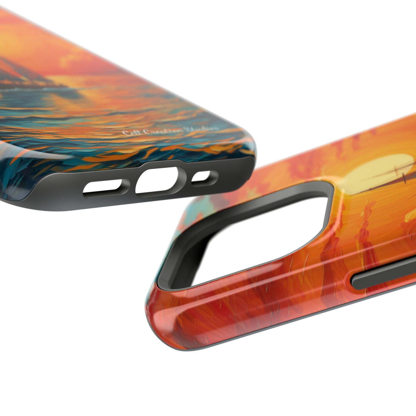 "Sailboat Sunset" - MagSafe Tough iPhone Cases