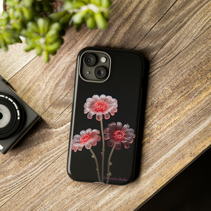 The "Desert Rose Glass Blossom" Phone Case -Tough Cases