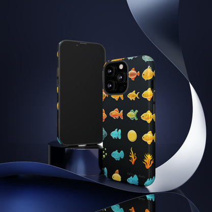 "AquaArt Fish" -Tough Phone Cases