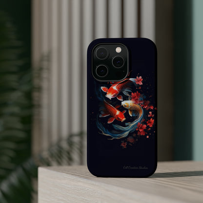 "Captivating Koi Fish" Phone Case -MagSafe Tough Cases