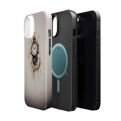 Introducing the "Elegant Clockwork" Cell Phone Case – Embrace Timekeeping with Style and Grace -MagSafe Tough Cases