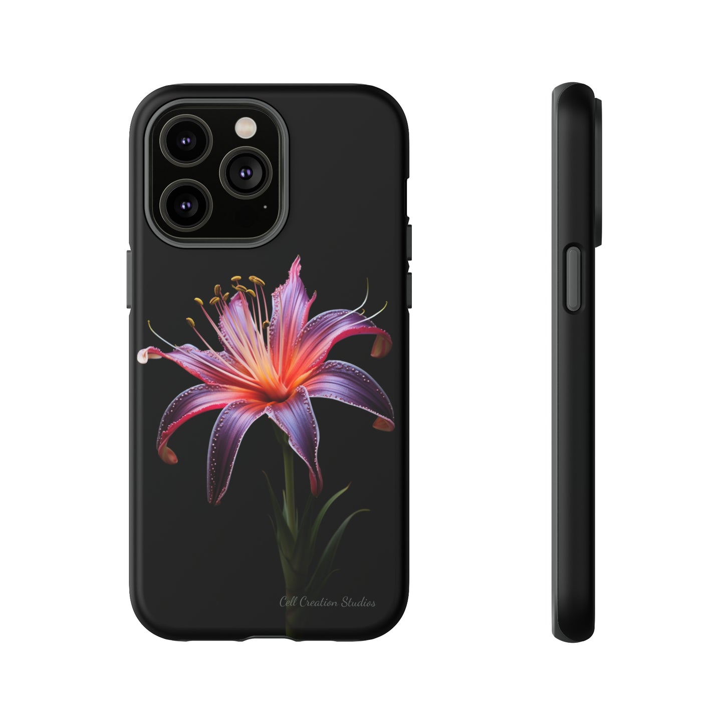 "Vibrant Purple Lily" Phone Case -Tough Cases