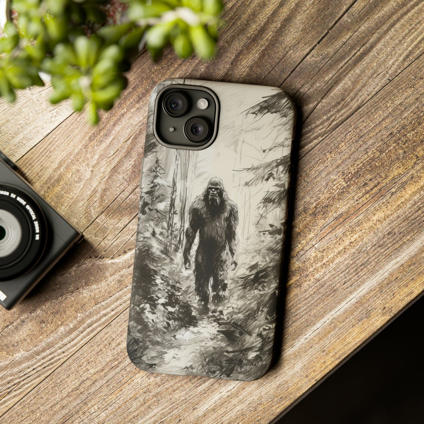 "Bigfoot in the Wilderness" Cell Phone Case – Encounter Bigfoot's Mystery -Tough Cases