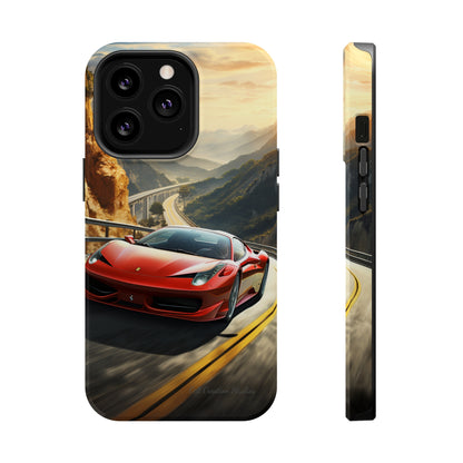 "Mountain Majesty Ferrari Edition" -MagSafe Tough iPhone Cases