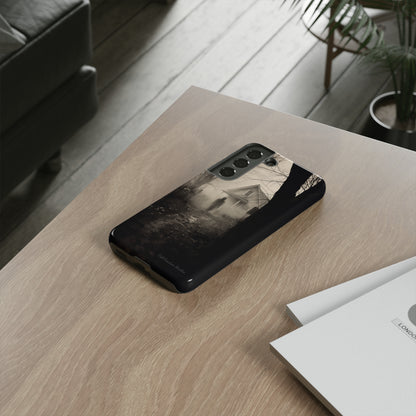 Introducing the "Ethereal Encounter" Cell Phone Case – Unveil the Mystery of the Ghostly Presence -Tough Cases