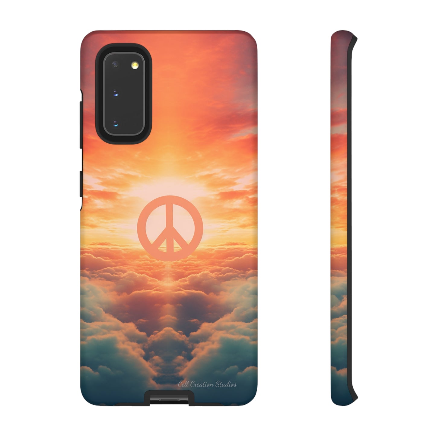 Introducing the "Sky Peace" Cell Phone Case – Carry Tranquility in Your Pocket -Tough Cases