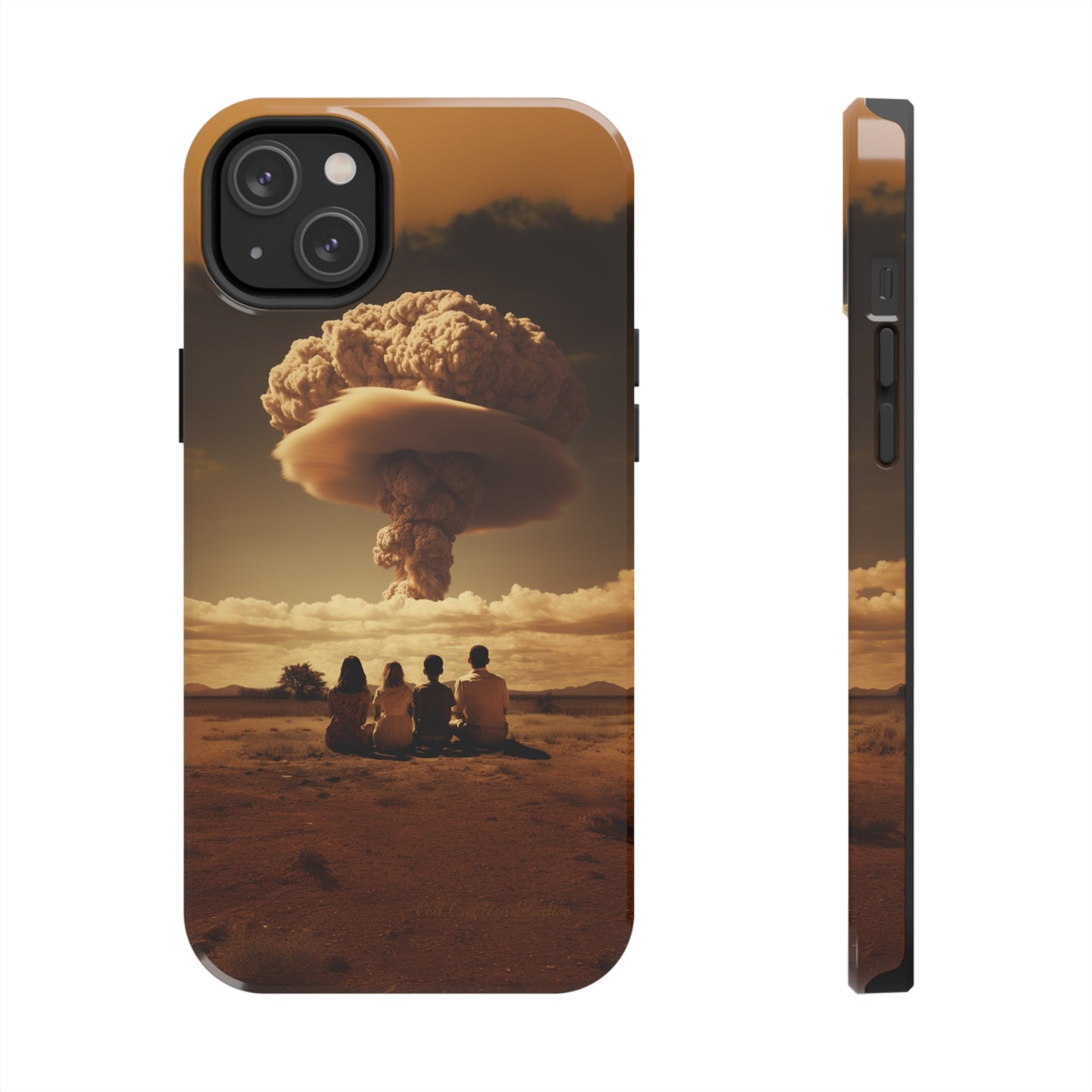 Introducing our "Skywatchers" Cell Phone Case - A Thought-Provoking Design -Tough Phone Cases