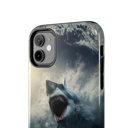 The "Ocean King Great White Shark" Phone Case -Tough Phone Cases