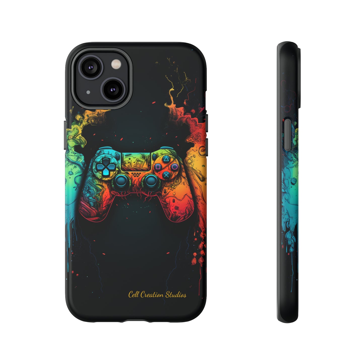 "ColorBlast Gaming" -Tough iPhone Cases