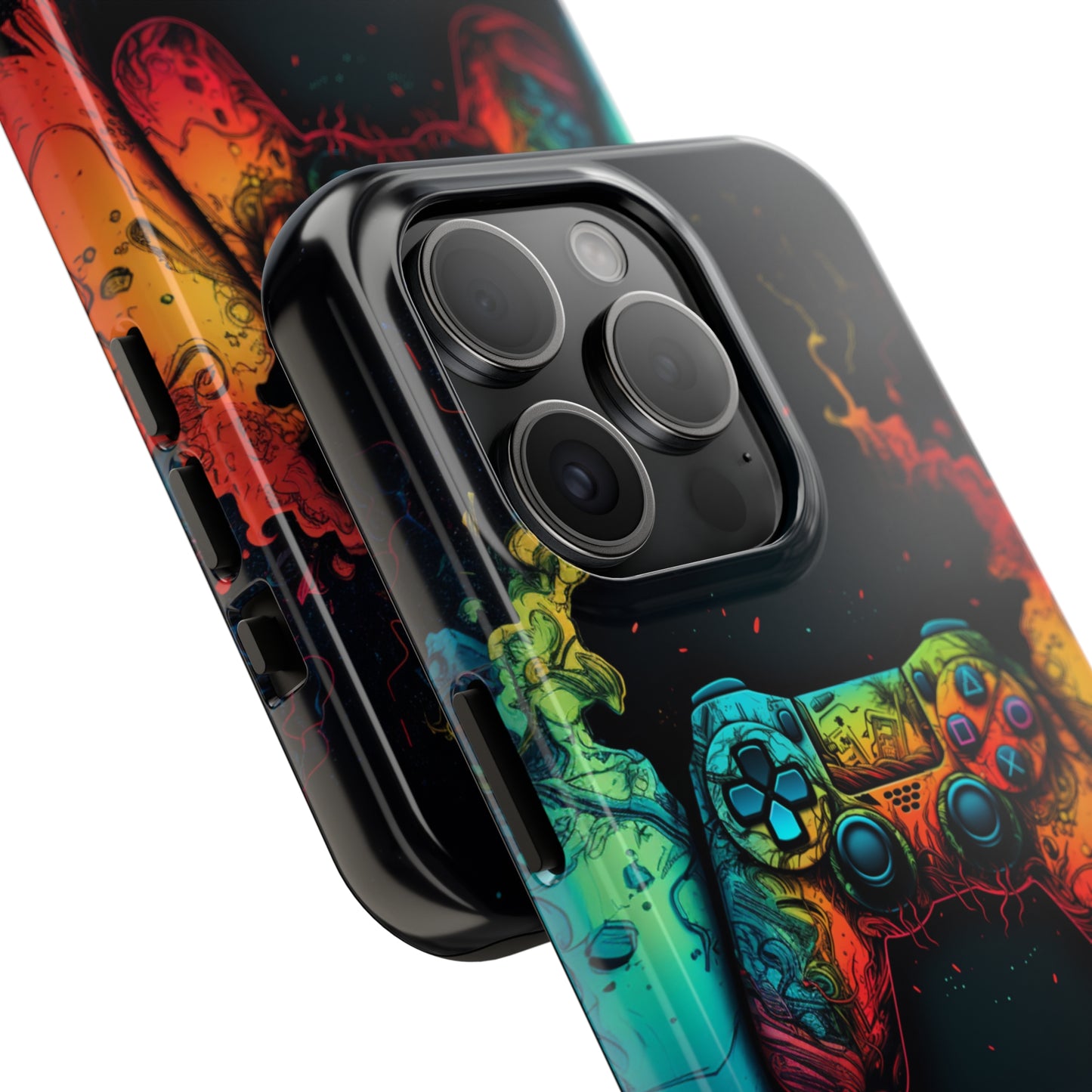 "ColorBlast Gaming" -Tough iPhone Cases