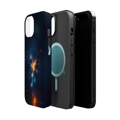 Introducing the "Luminous Neuron" Cell Phone Case – Illuminate Your Connection! -MagSafe Tough Cases