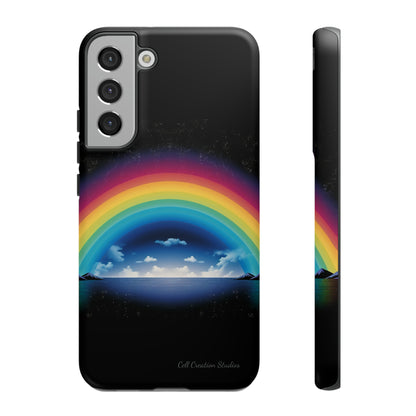 "Vibrant Skies: Rainbow Sunset" Cell Phone Case -Tough Cases