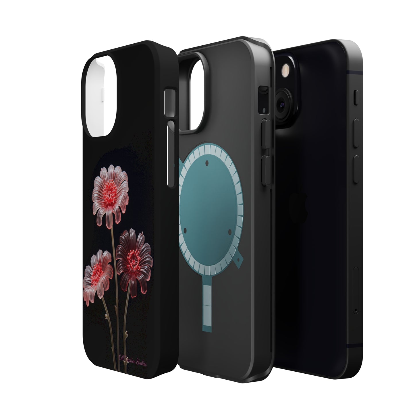 The "Desert Rose Glass Blossom" Phone Case -MagSafe Tough Cases