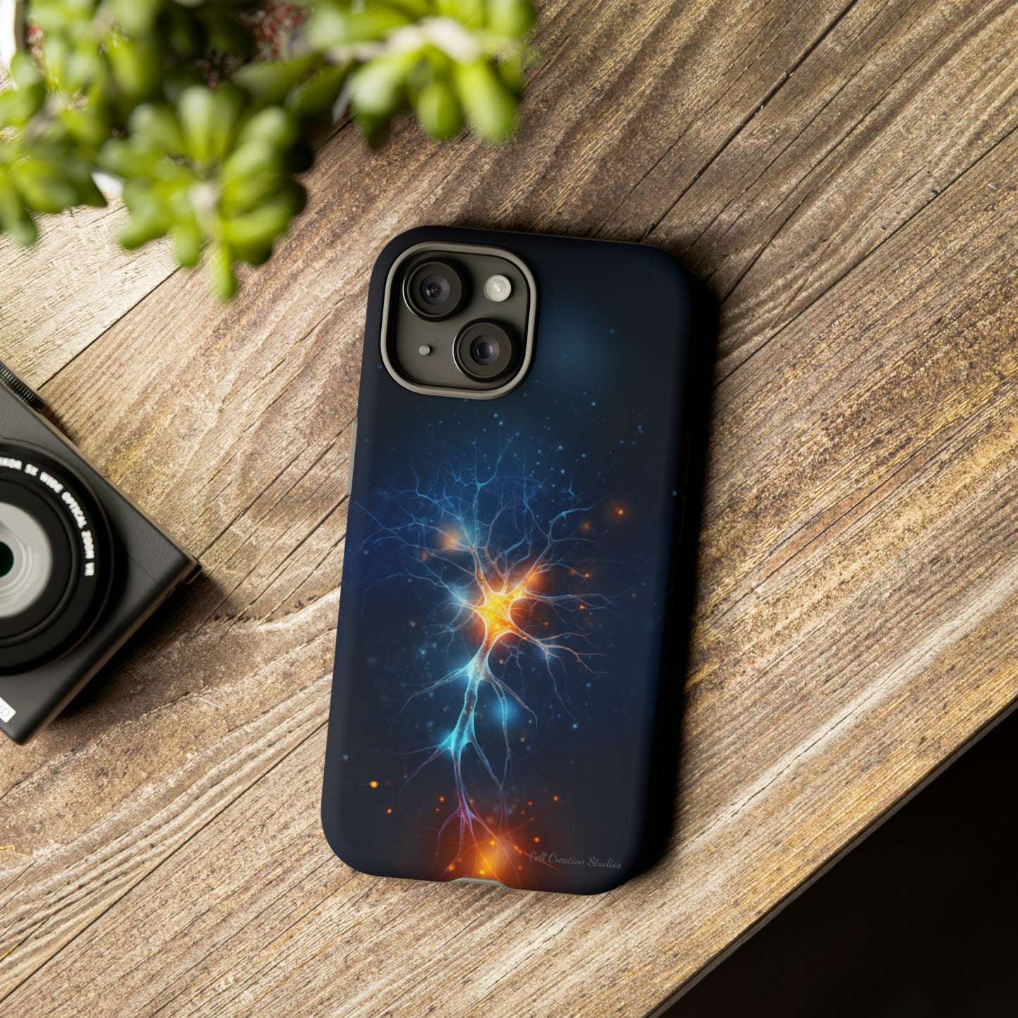 Introducing the "Luminous Neuron" Cell Phone Case – Illuminate Your Connection! -Tough Cases