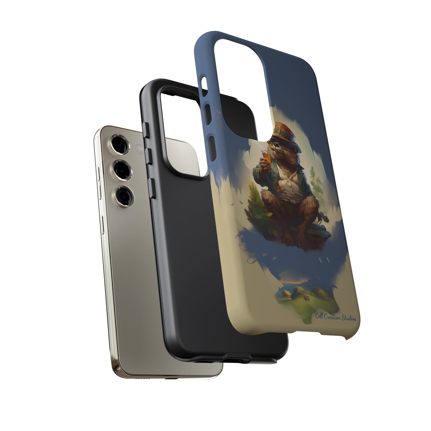 Introducing the "Bear's Homeward Bound" Cell Phone Case – Where Dreams of Home Come Alive -Tough Cases