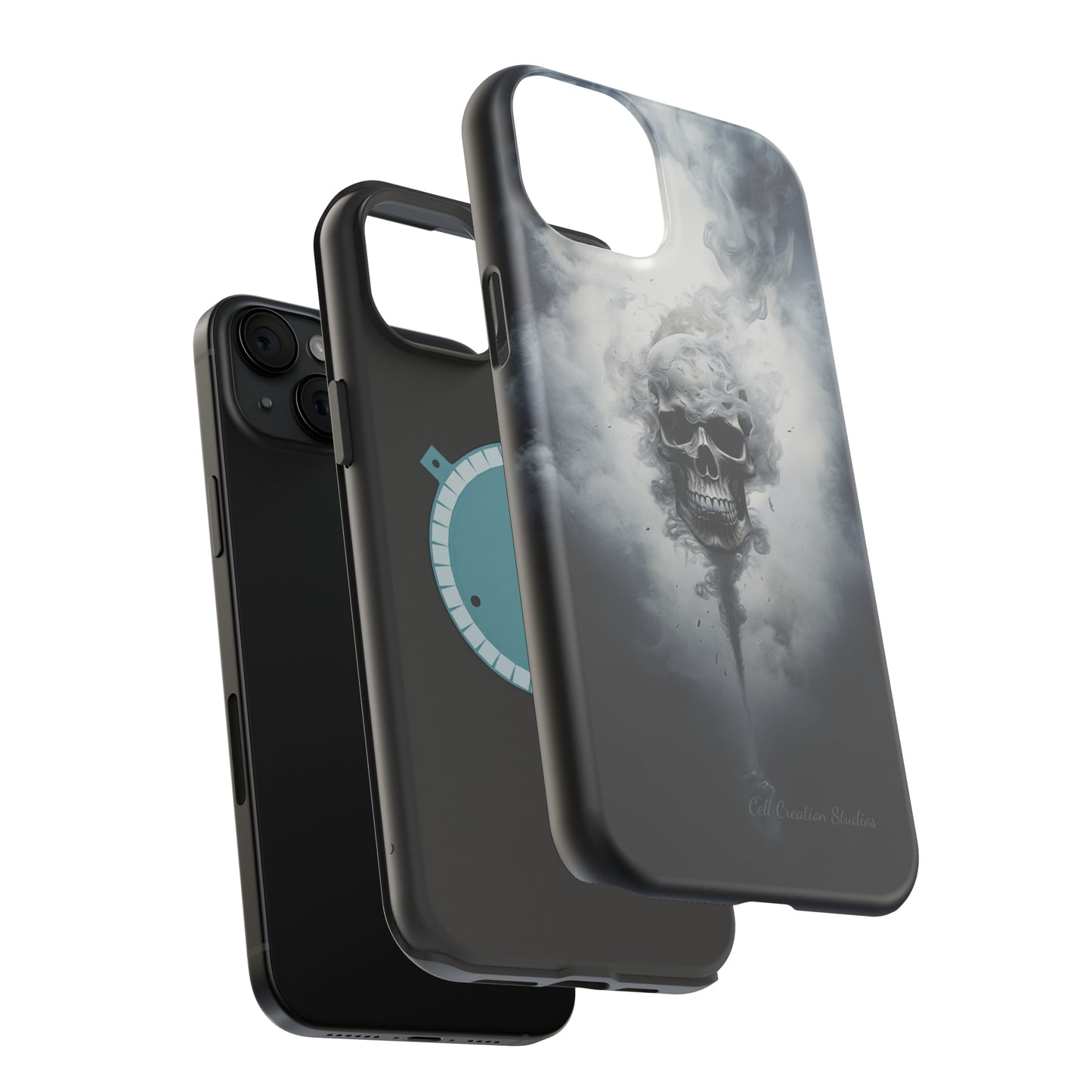 "Mystic Smoke Skull" -MagSafe Tough iPhone Cases