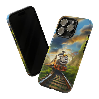 The "Smiling Express Train" Phone Case -Tough Cases