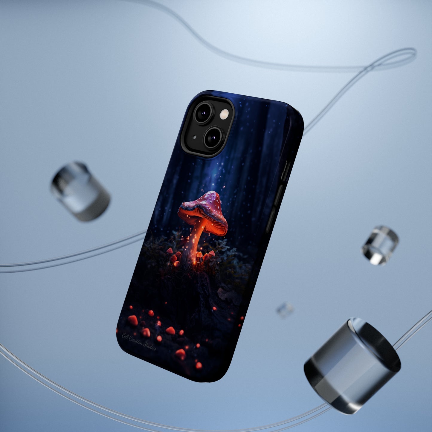 Introducing the "Enchanted Magic Mushroom" Cell Phone Case – Unveil the Mystical Realm -MagSafe Tough Cases