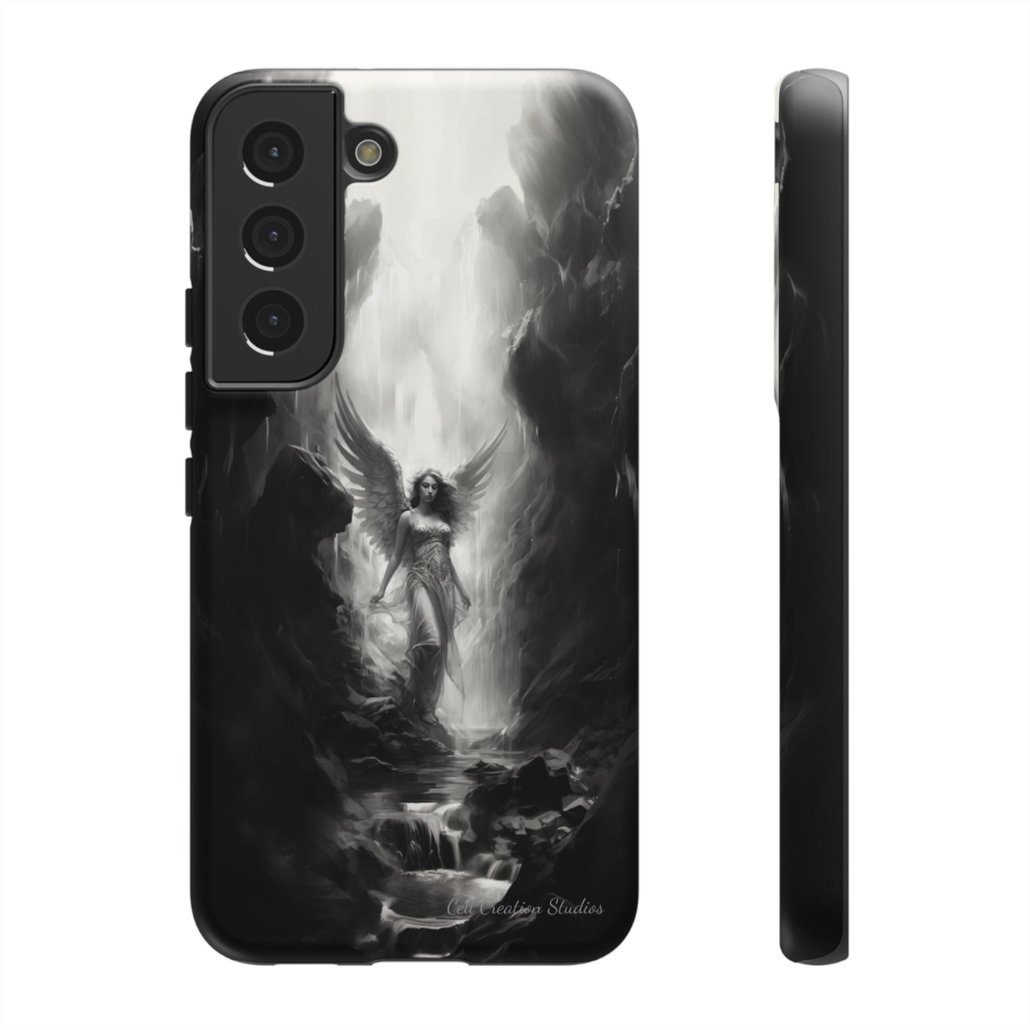 "Seraphic Streams" Angelic Ravine Phone Case -Tough Cases