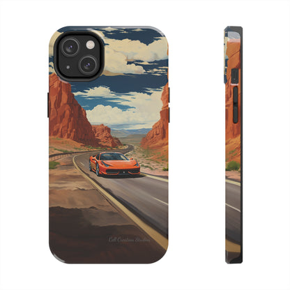 "Desert Racer Ferrari Edition" -Tough iPhone Cases