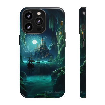 Introducing the "Moonlit Ancient City" Cell Phone Case – Explore Mysteries in the Glow of Moonlight -Tough Cases