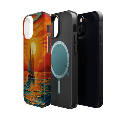 "Sailboat Sunset" - MagSafe Tough iPhone Cases