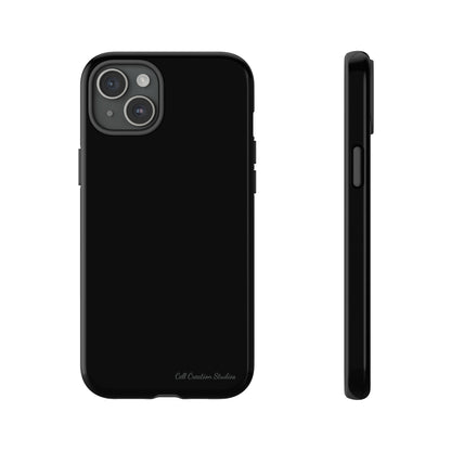 "Stealth Black Defender" -Tough iPhone Cases