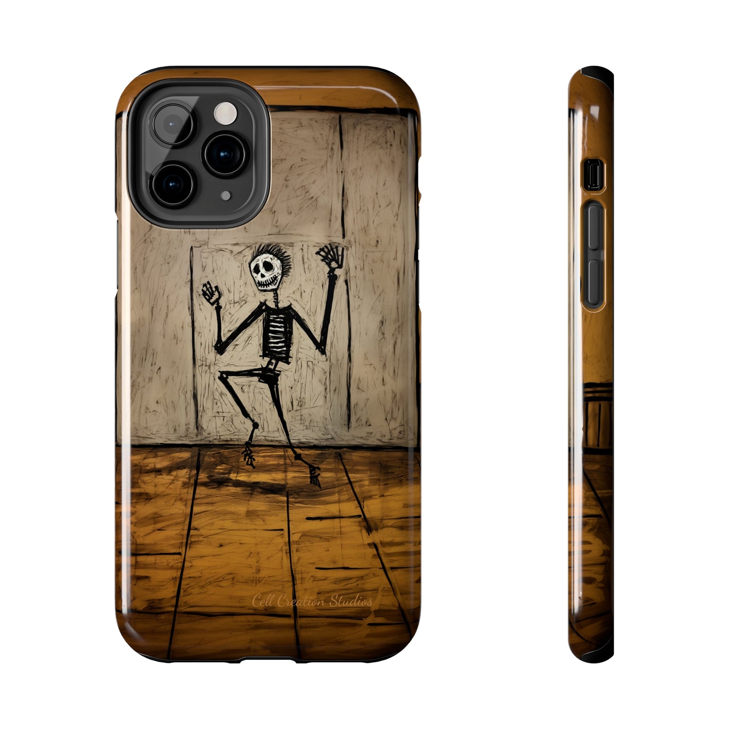 "Groovy Bones Skeleton" -Tough iPhone Cases