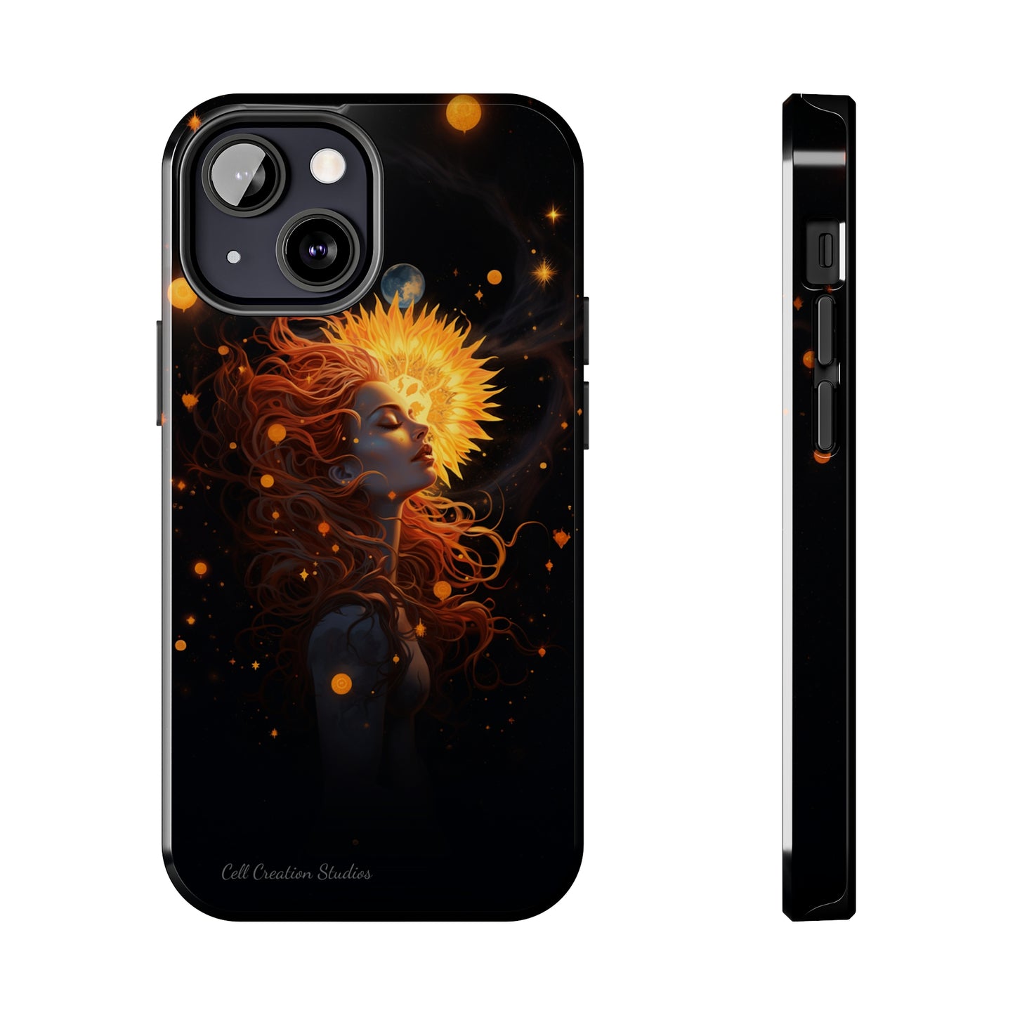 Introducing the "Cosmic Radiance" Cell Phone Case – Embrace the Celestial Beauty of the Universe -Tough Phone Cases