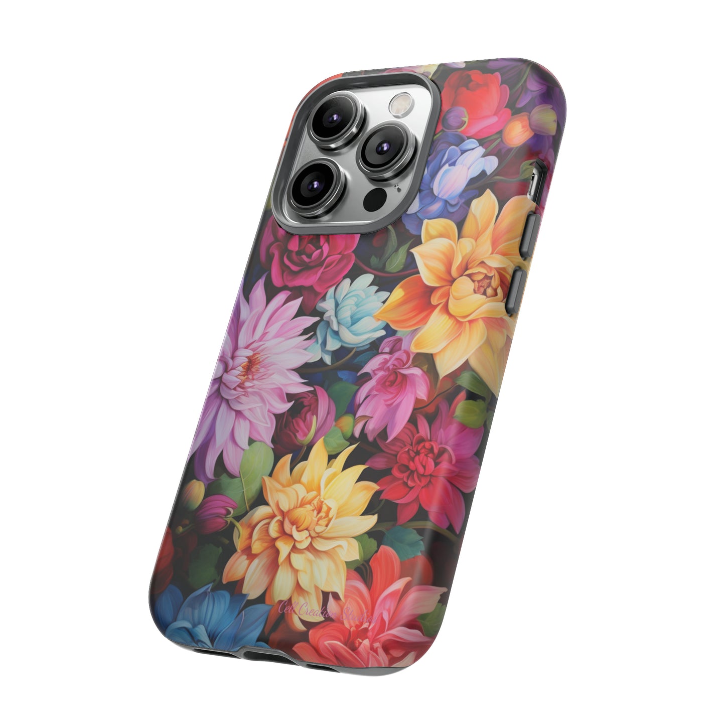 Introducing the "Blossom Beauty" Cell Phone Case – Elevate Your Style with Floral Charm -Tough Cases