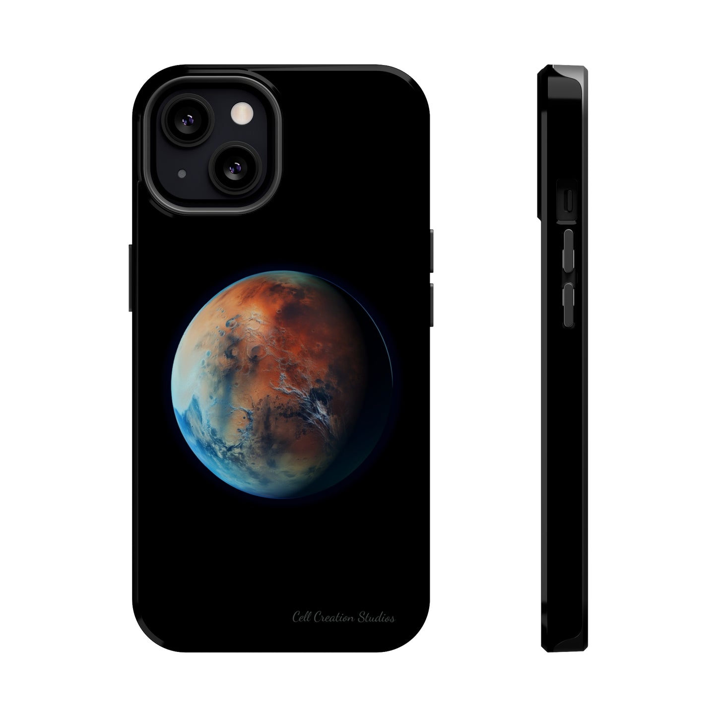 Introducing the "Mars Marvel" Cell Phone Case – Explore the Red Planet -MagSafe Tough Cases