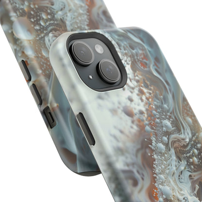 "3D Liquid Splash" -MagSafe Tough iPhone Cases