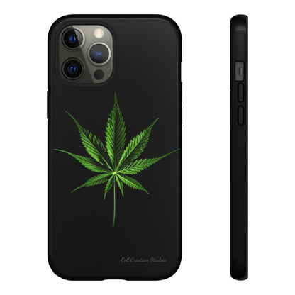 "Cannabis Chic" Marijuana Leaf Phone Case -Tough Cases